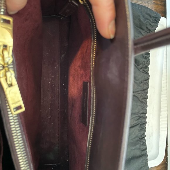 YSL Saint Laurent Sac de Jour Small Bordeaux Bag - Picture 13 of 16